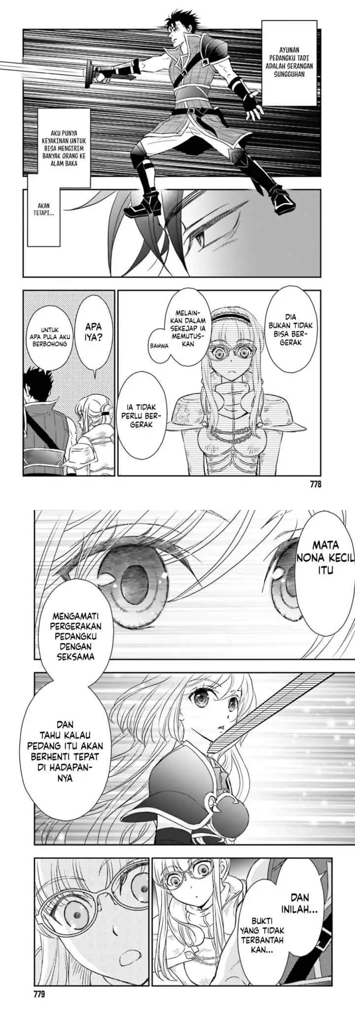 Shinigami ni Sodaterareta Shoujo wa Shikkoku no Tsurugi wo Mune ni Idaku chapter 55.2 halaman 4
