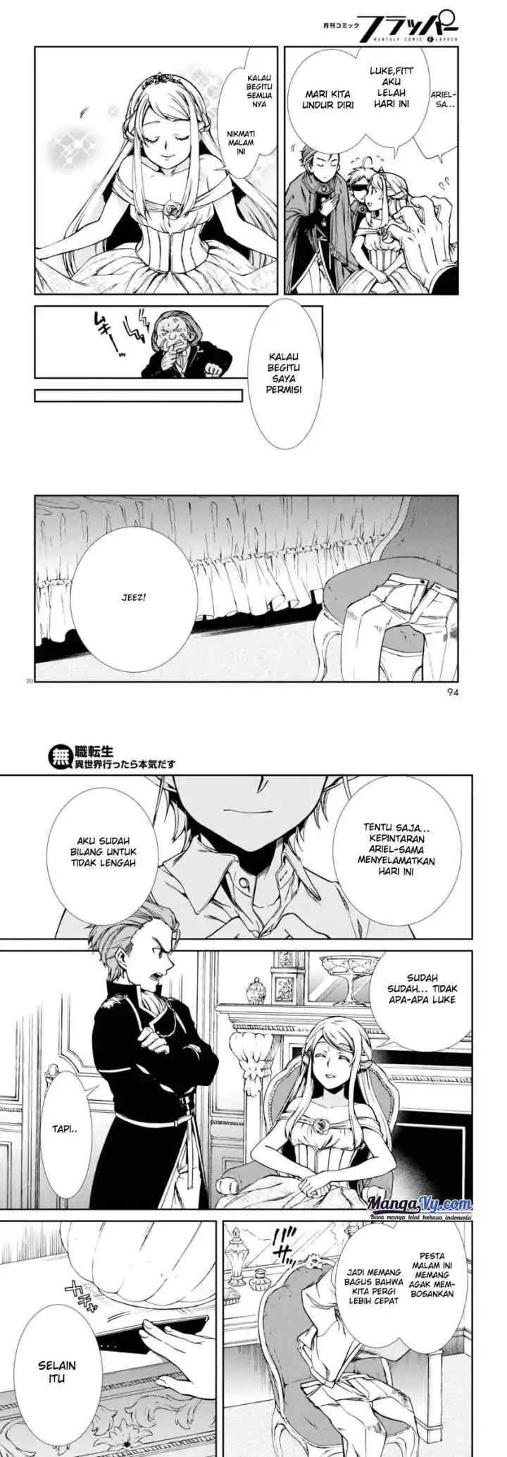 Mushoku Tensei: Isekai Ittara Honki Dasu chapter 38 halaman 13