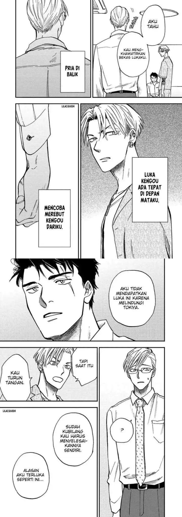 Hakujin to Kurobotan chapter 9 halaman 14