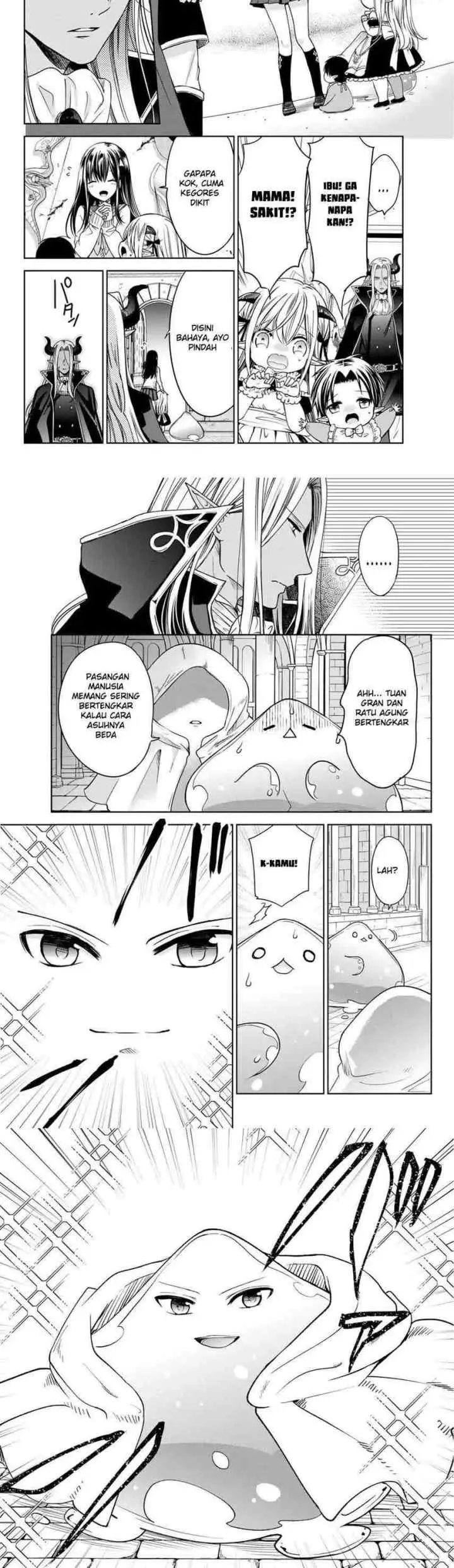 Isekai de Saikyo Mao no Kodomotachi no Mama ni Natchaimashita chapter 8.1 halaman 11