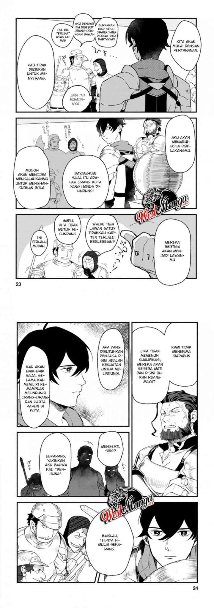 Sono Monban, Saikyou Nitsuki: Tsuihou Sareta Bougyo Ryoku 9999 no Senshi, Outo no Monban Toshite Musou Suru chapter 1 halaman 11