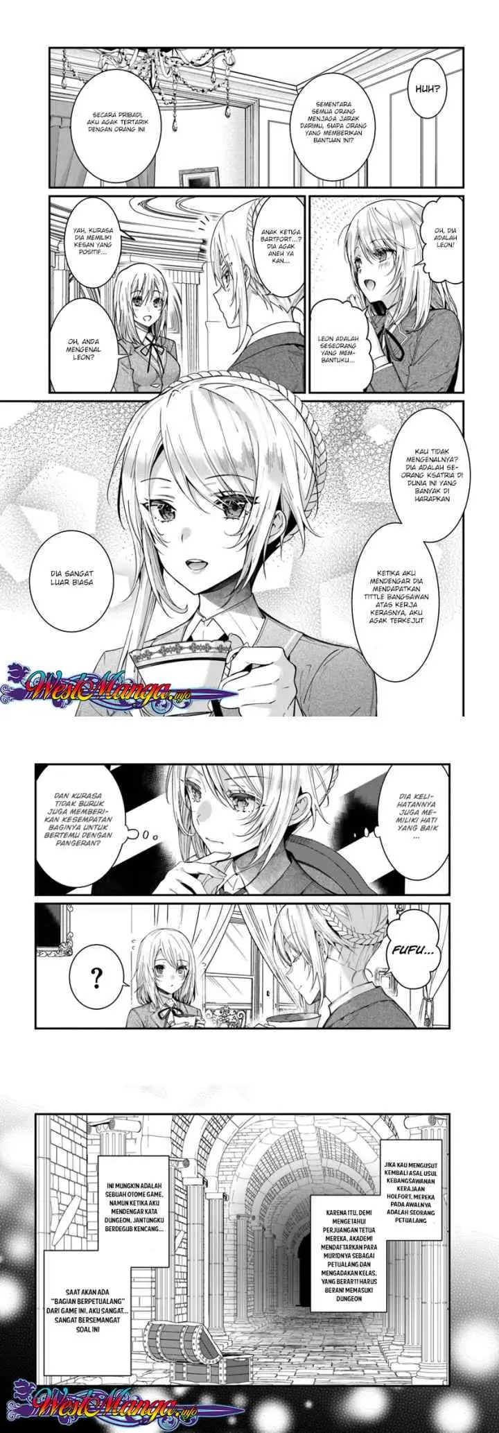Otome Game Sekai wa Mob ni Kibishii Sekai Desu chapter 5 halaman 16