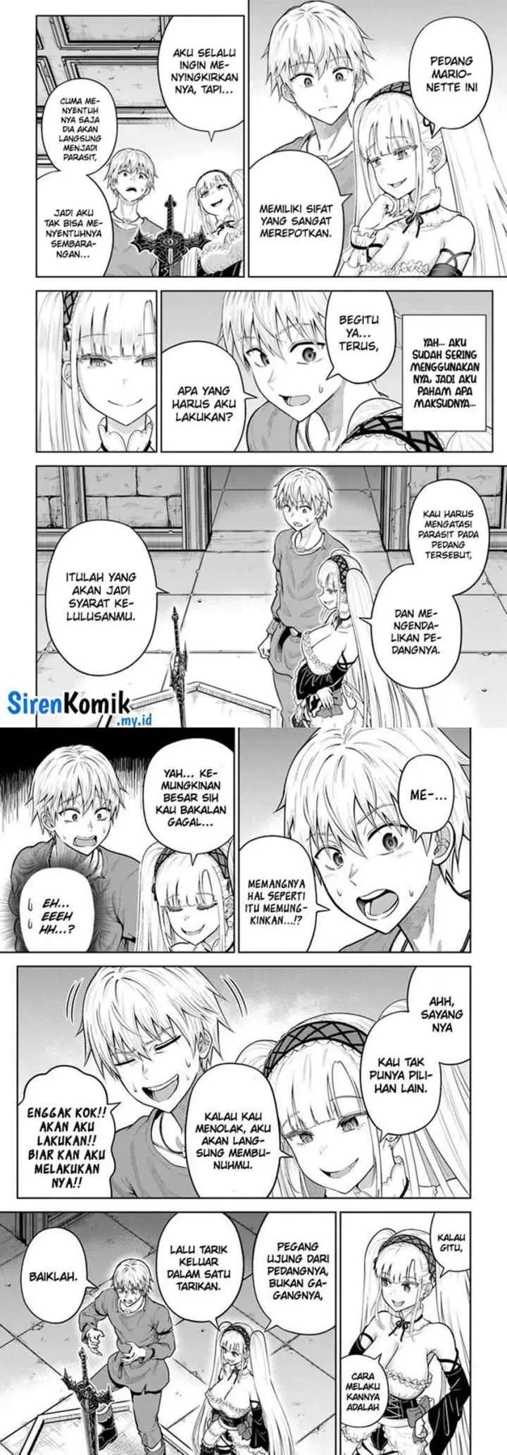 Dungeon ni Hisomu Yandere na Kanojo ni Ore wa Nando mo Korosareru chapter 9 halaman 11