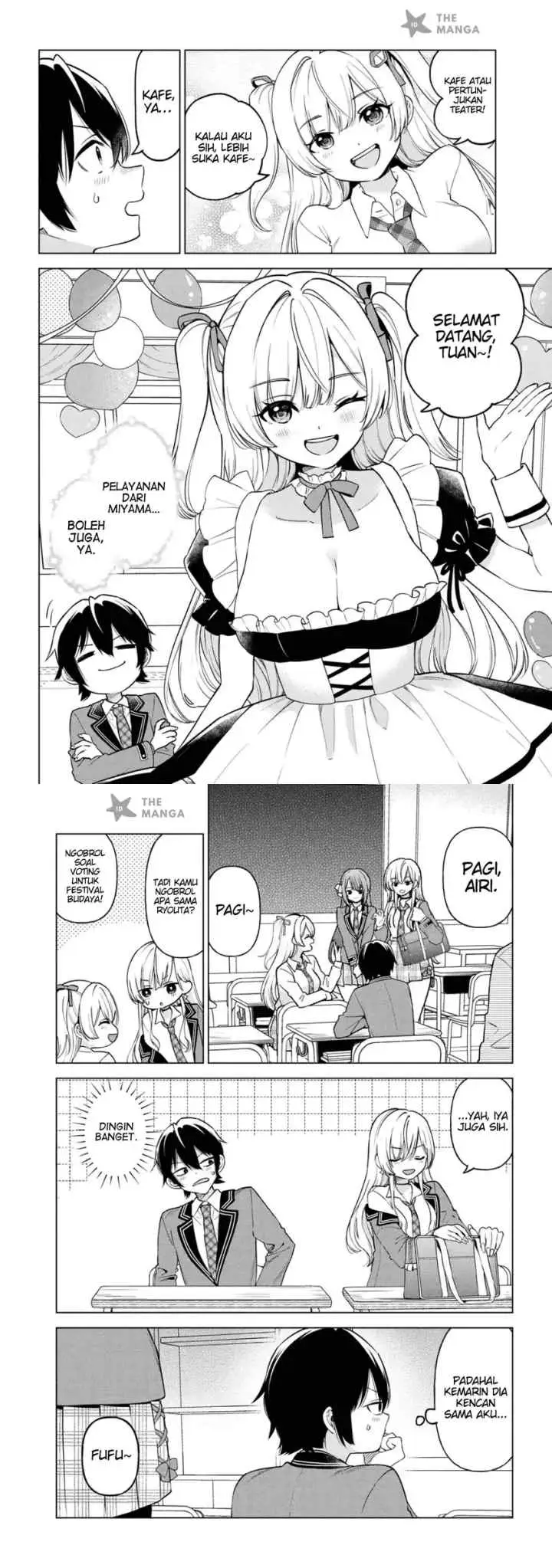 Inkyaa no ore ga sekigae de S-kyuu bishoujo ni kakomaretara himitsu no kankei ga hajimatta chapter 7 halaman 12