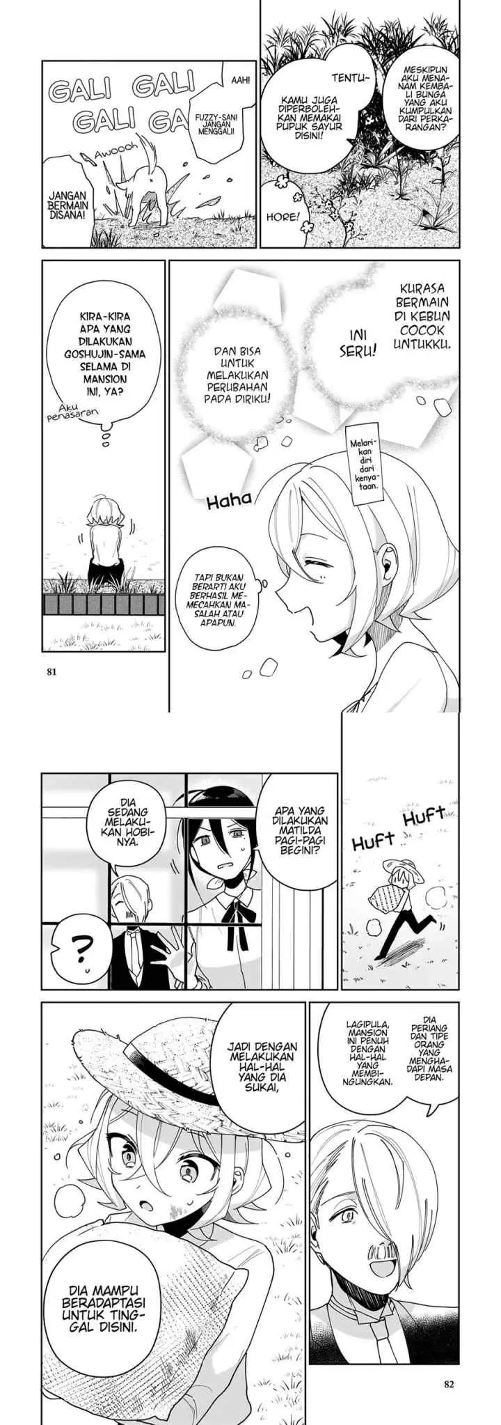 Goshujin-Sama Niwa Suwasemasen! chapter 3 halaman 6