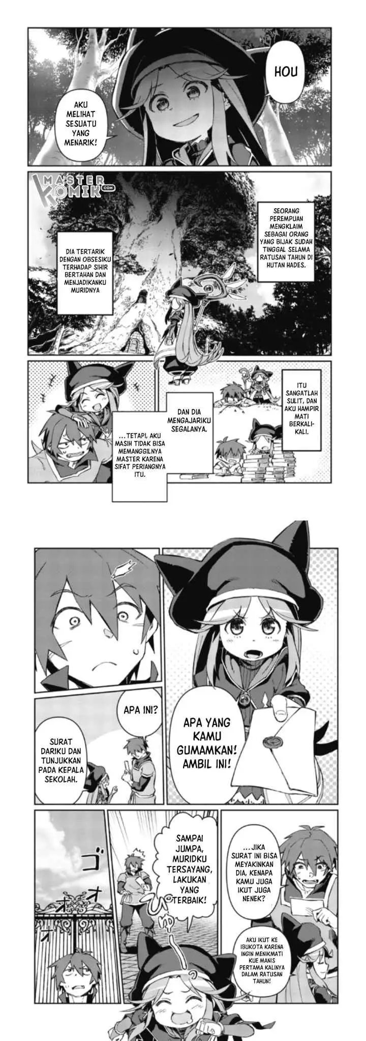 Daikenja no Manadeshi: Bougyo Mahou no Susume chapter 2.1 halaman 9