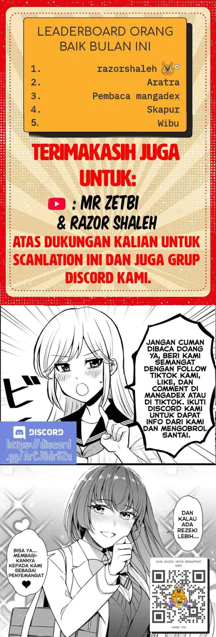 Ore ni Trauma wo Ataeta Joshi-tachi ga Chirachira Mitekuru kedo, Zannen desu ga Teokure desu chapter 23 halaman 16