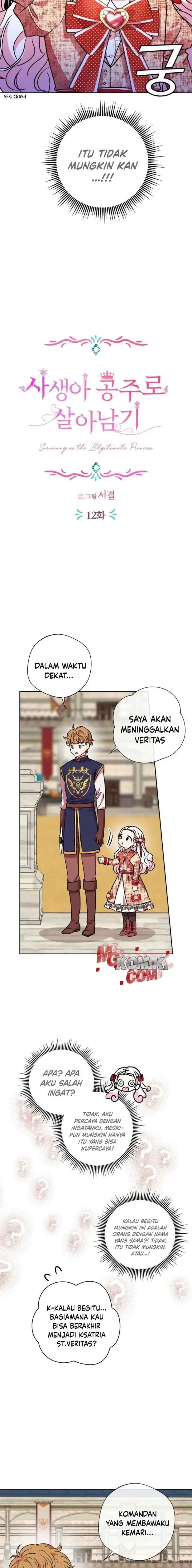 Surviving as an Illegitimate Princess chapter 12 halaman 5
