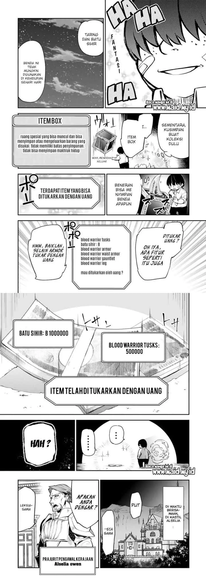 Isekai de Cheat Skill wo te ni Shita ore wa, Genjitsu Sekai wo mo Musou Suru ~Level Up wa Jinsei wo Kaeta~ chapter 2 halaman 9
