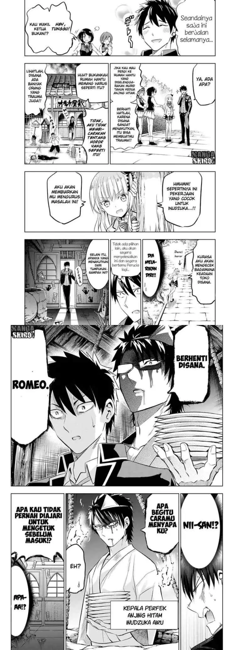 Kishuku Gakkou no Juliet chapter 42 halaman 4