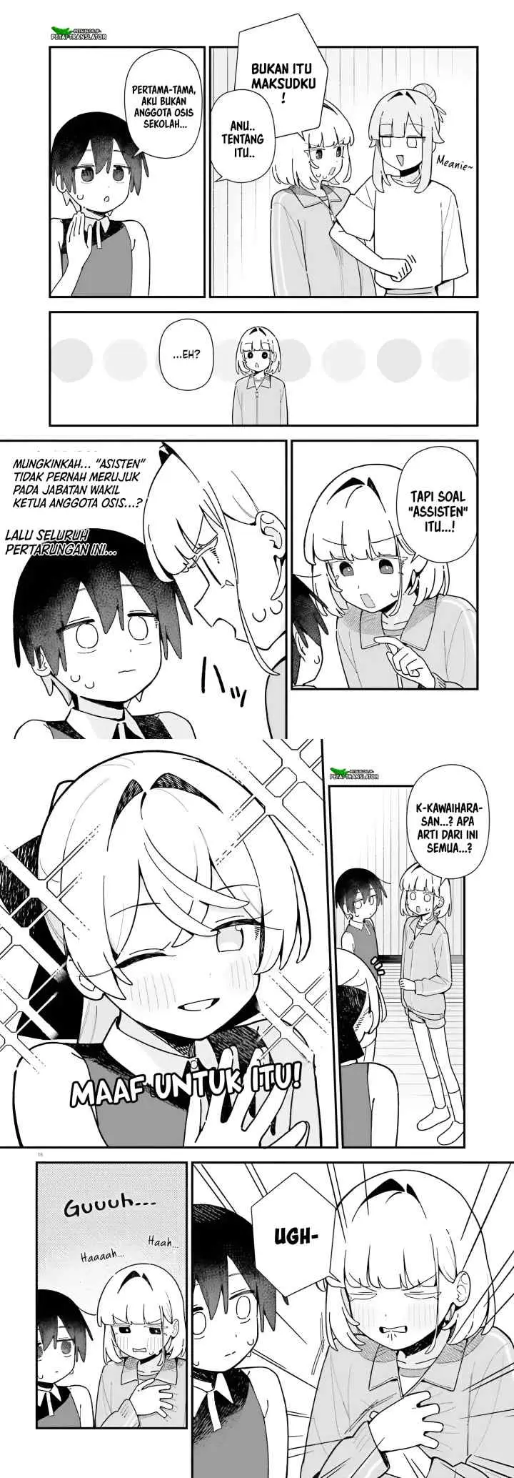 Kawaibara-senpai wa Kawaii (Saotome-kun) ga Suki! chapter 7 halaman 15