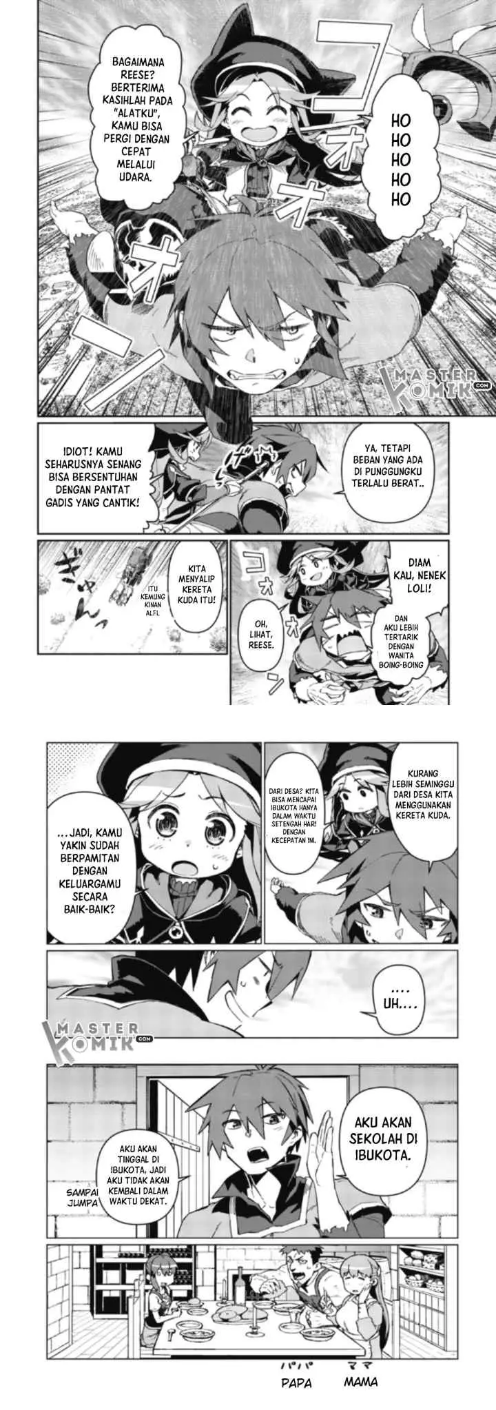 Daikenja no Manadeshi: Bougyo Mahou no Susume chapter 2.1 halaman 4