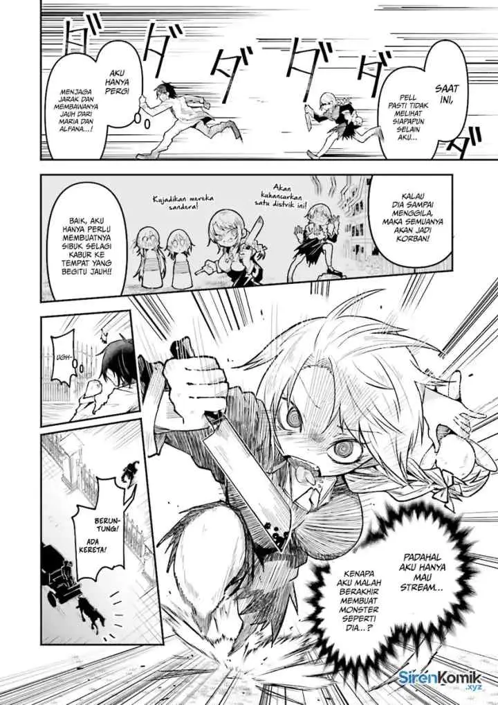 Isekai de Haishin Katsudou wo Shitara Tairyou no Yandere Shinja wo Umidashite Shimatta Ken chapter 49 halaman 9