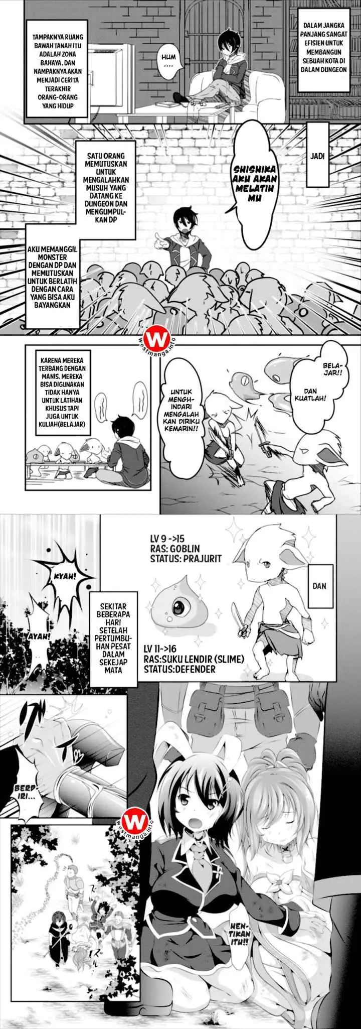 Hisshou Dungeon Unei Houhou chapter 1 halaman 4